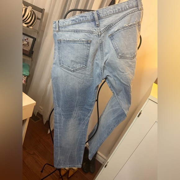 Frame Jeans “Le Pixie Slouch” in Limelight Clean NWOT - Picture 4 of 15